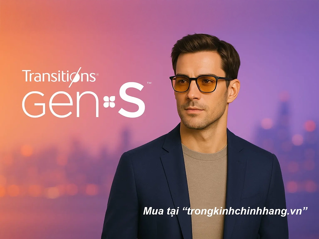 Tròng Kính Essilor GEN S – Công Nghệ Đổi Màu Thế Hệ Mới