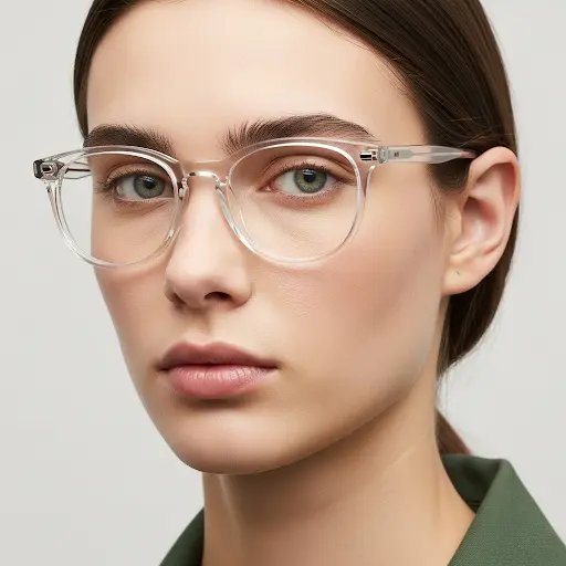 Kính Gọng Trong Suốt 2025: Xu Hướng Clear Frame