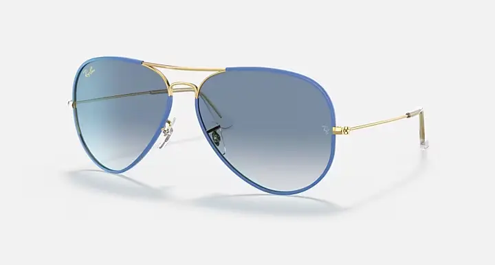 Ray-Ban Aviator Full Color Light Blue Legend