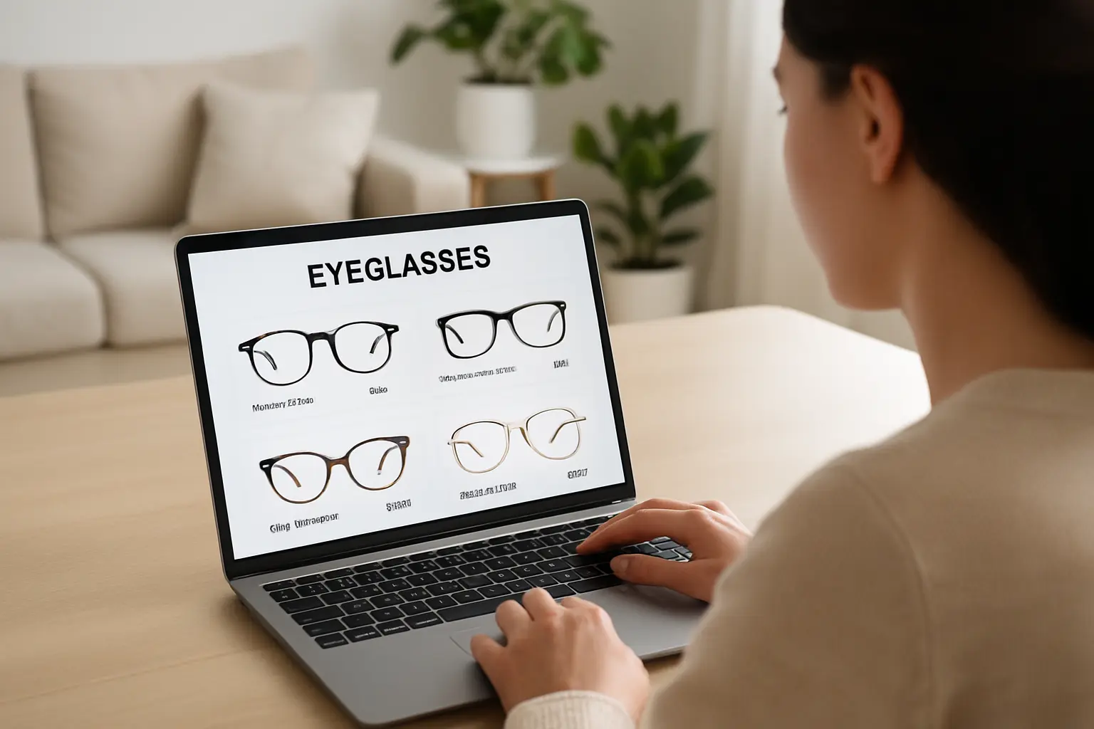 Chuẩn bị thông tin trước khi mua kính online