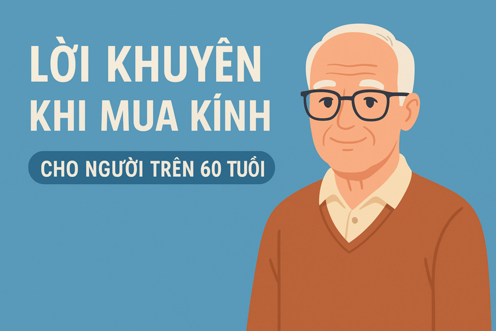 Hướng Dẫn Mua Kính Cho Người Trên 60 Tuổi: Tròng Kính, Gọng & Lựa Chọn Tốt Nhất