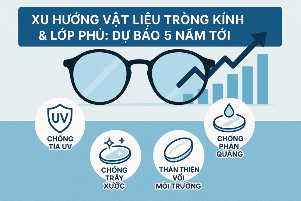 Xu Hướng Vật Liệu Tròng Kính 2025-2030: Dự Báo Công Nghệ