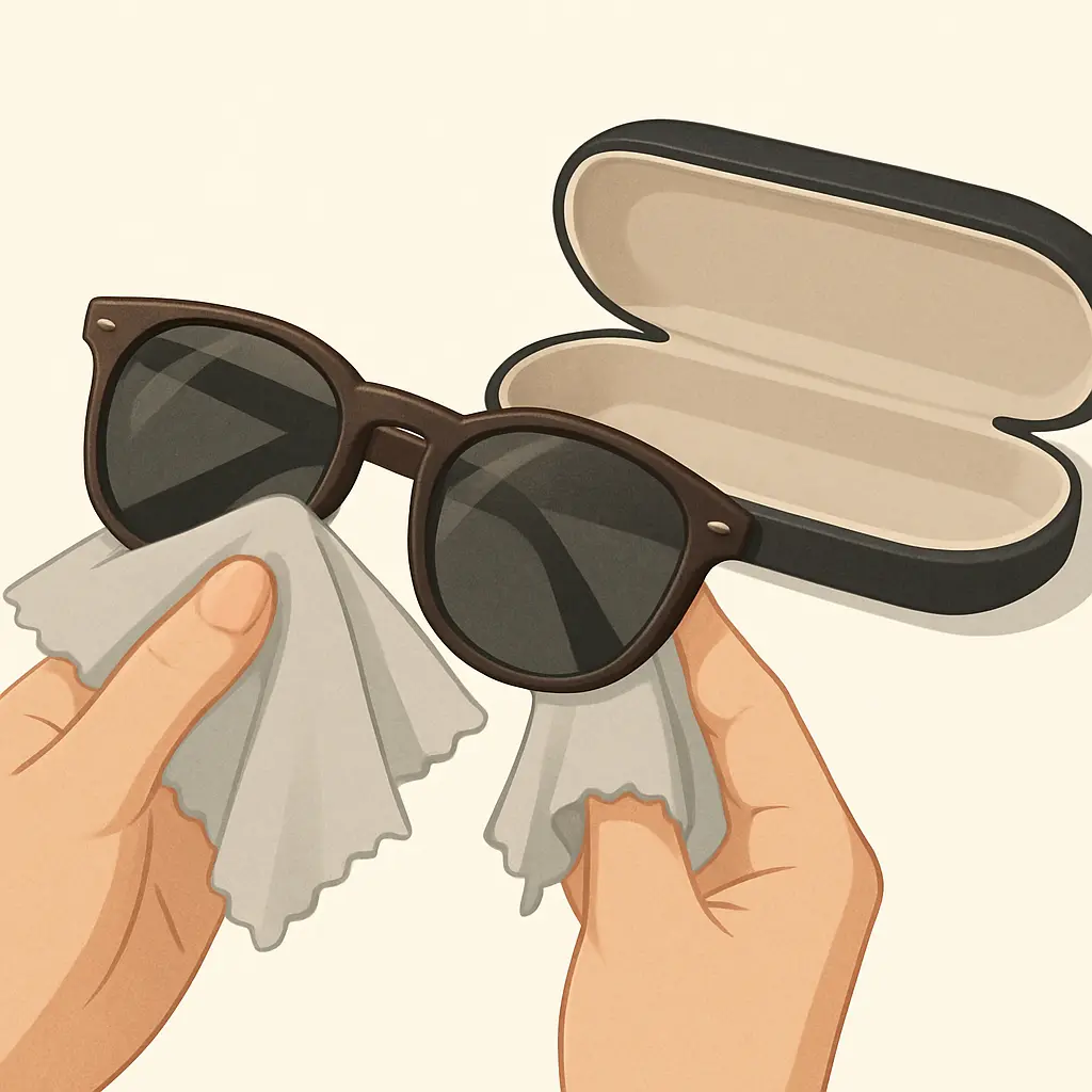 Cách bảo dưỡng kính đúng cách