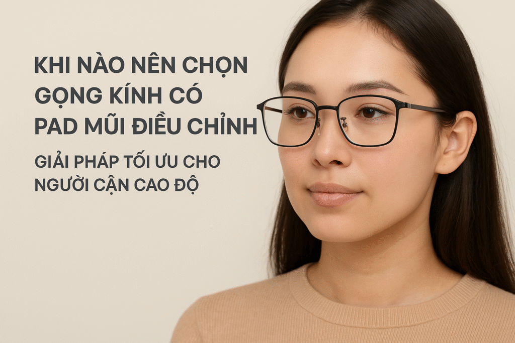 Pad Mũi Điều Chỉnh Cho Kính Cận Cao Độ: Hướng Dẫn Chọn Silicon Tốt Nhất