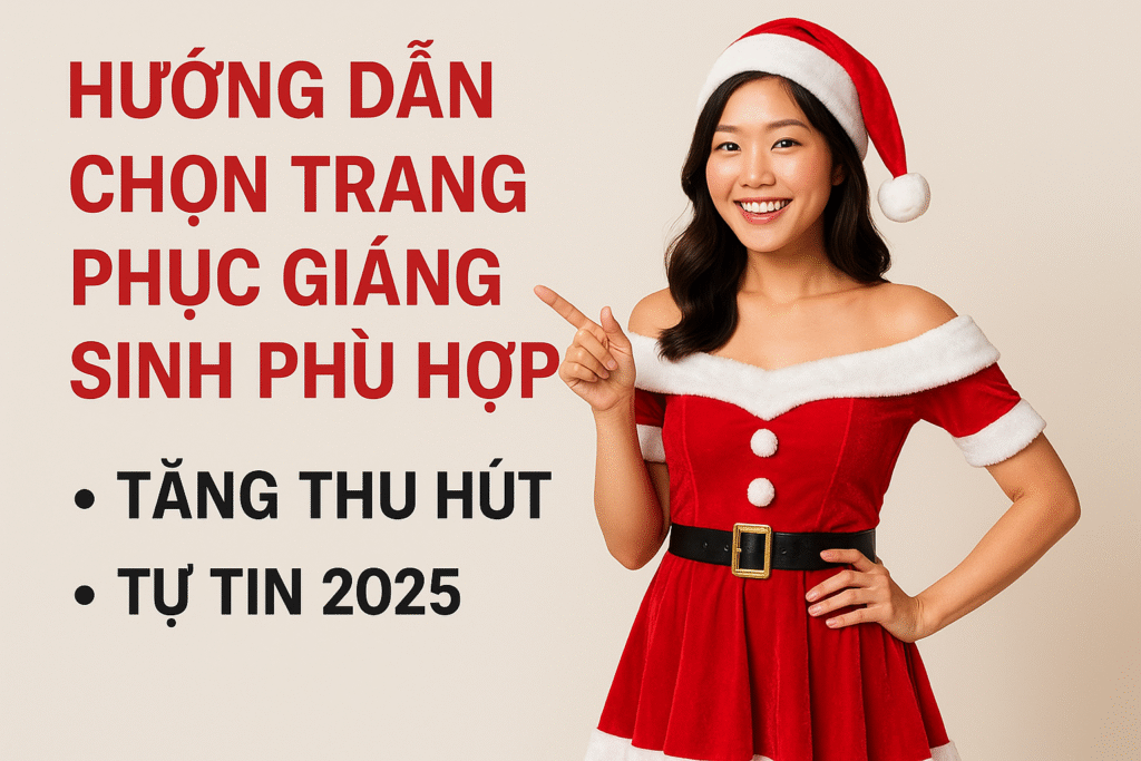 Hướng Dẫn Chọn Trang Phục Giáng Sinh Phù Hợp – Tăng Thu Hút & Tự Tin 2025