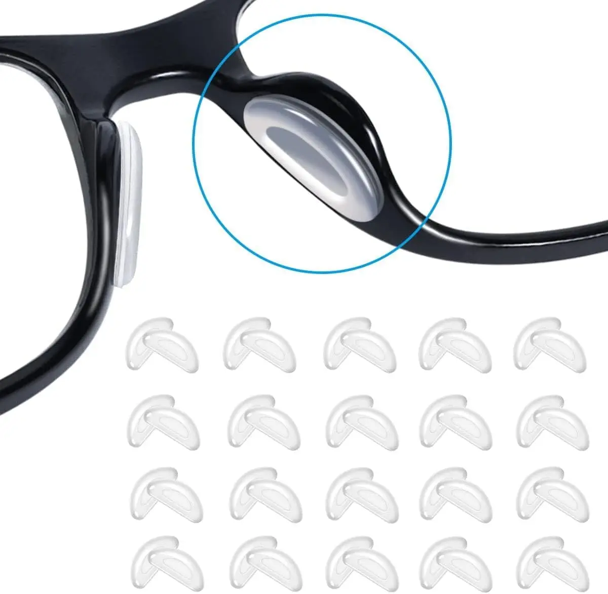 Các loại đệm mũi cho kính