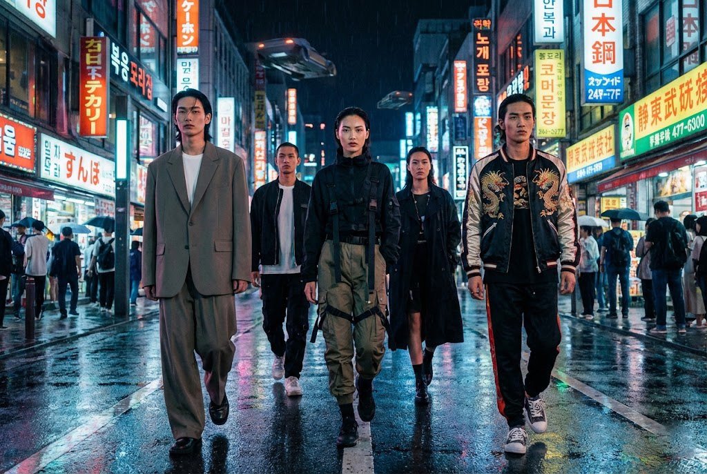 Thời trang đường phố Châu Á