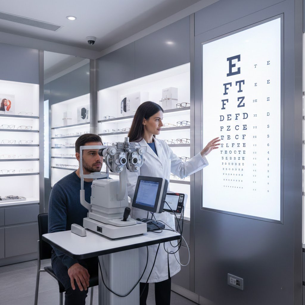 Quy trình đo khám tại Liên Sơn Optic