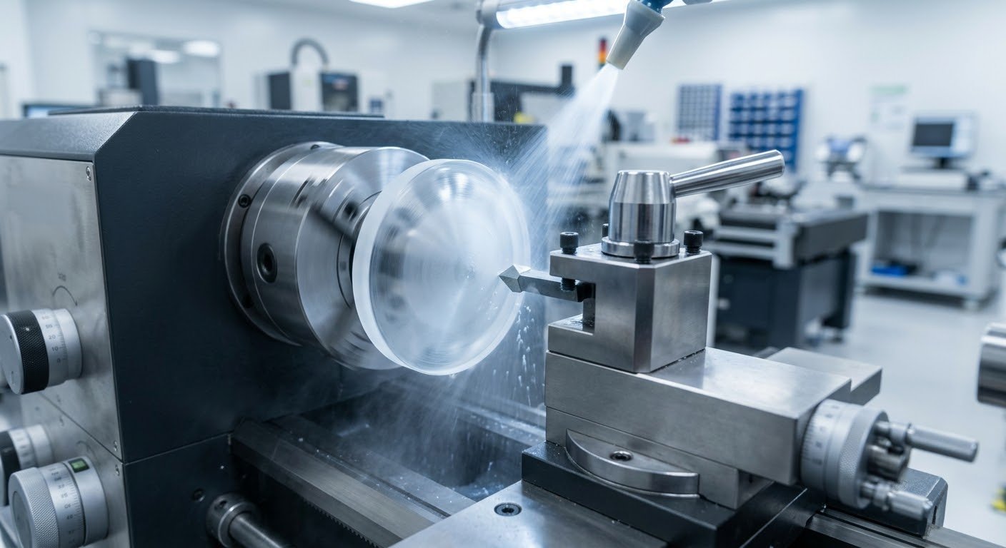 Quang sai vùng biên của tròng kính chất lượng thấp