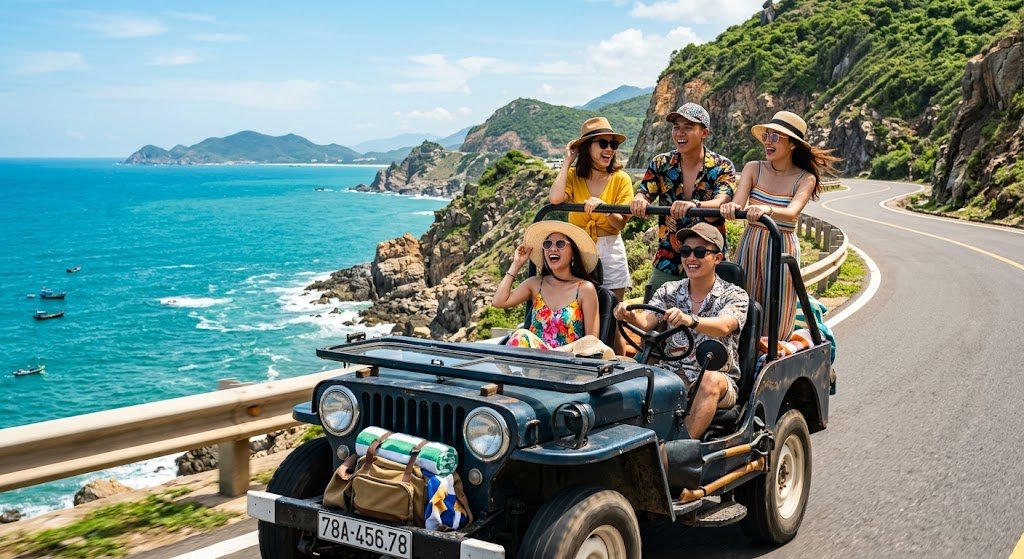 Team Xê Dịch hào hứng du lịch biển dịp lễ 30/4