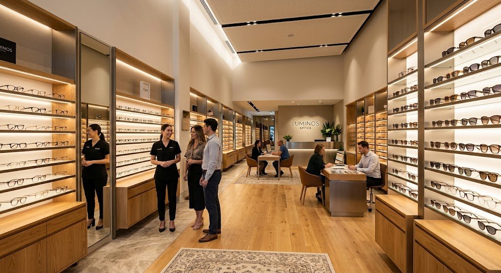 Cửa hàng Mắt Kính Store Sunny Optic – hàng ngàn mẫu gọng vuông và gọng tròn chính hãng