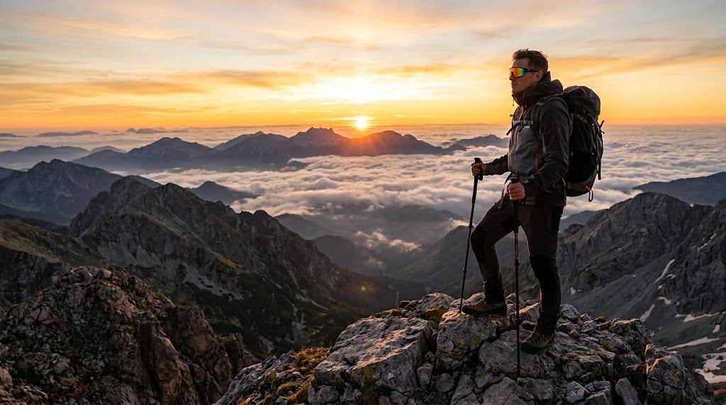 Kính đi núi chuyên dụng cho chuyến trekking – bảo vệ mắt trên địa hình khắc nghiệt