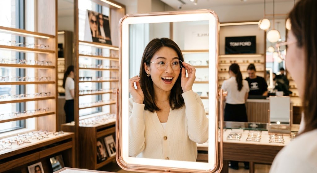 Các mẫu gọng kính thời trang phù hợp với từng khuôn mặt tại Liên Sơn Optic