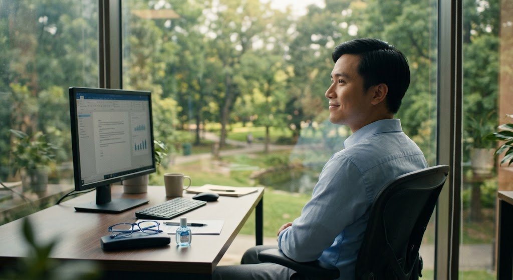 Quy tắc 20-20-20 cho dân văn phòng – phòng ngừa mỏi mắt và ngứa mắt hiệu quả