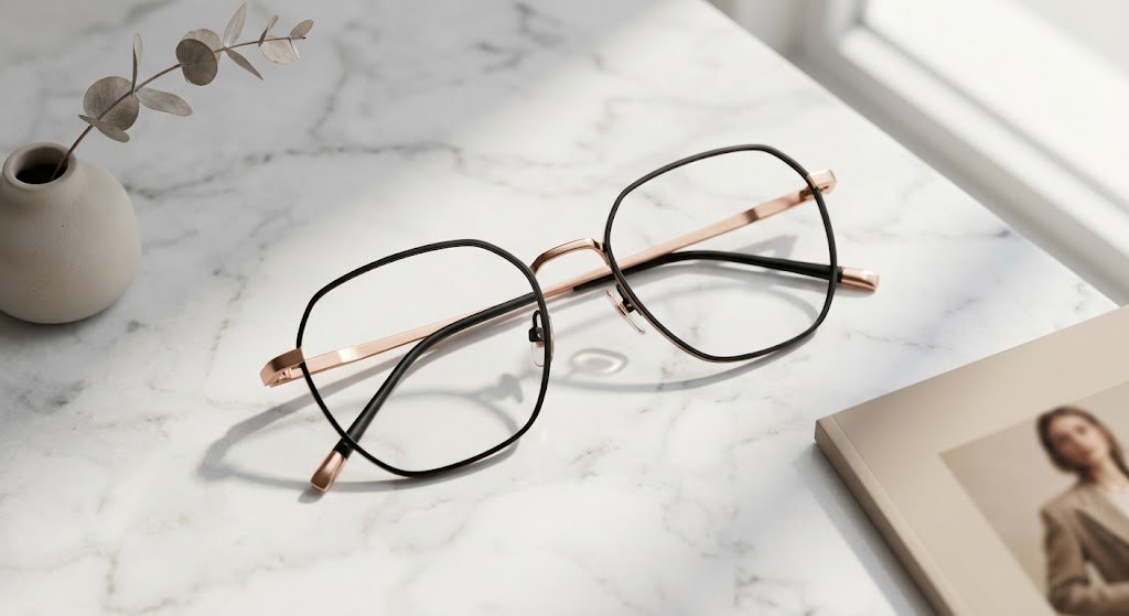 Gọng kính Bolon BA7060 B10 Shiny Black titanium chính hãng Essilor