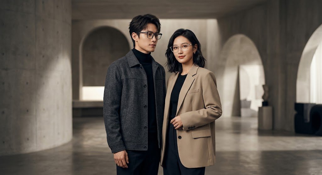 Gọng kính Molsion MA7032 B70 – thiết kế unisex cao cấp từ tập đoàn EssilorLuxottica
