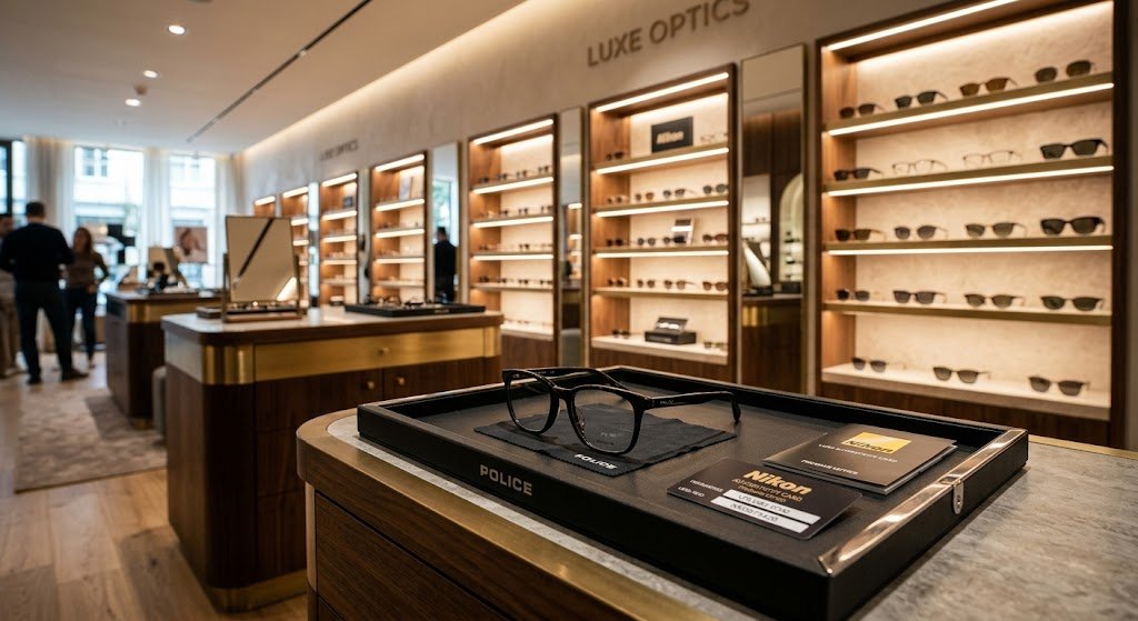 Showroom Mắt Kính Liên Sơn – đại lý ủy quyền chính thức POLICE và Nikon Lenswear tại TP.HCM