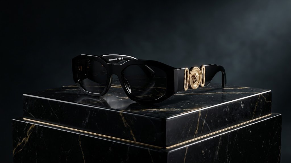 Bảng giá kính Versace chính hãng 2026 tại Việt Nam — từ gọng cận đến kính mát Medusa Biggie
