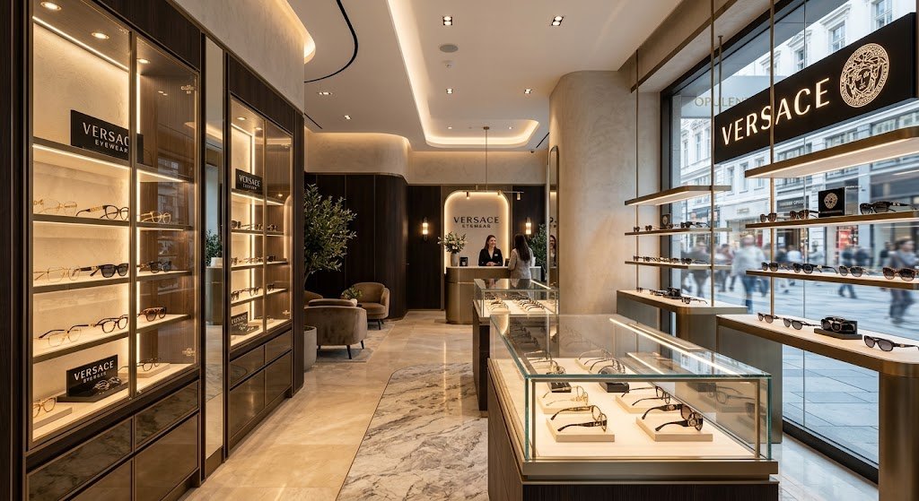 Mua kính Versace chính hãng tại Liên Sơn Optic TP.HCM — đại lý Luxottica ủy quyền