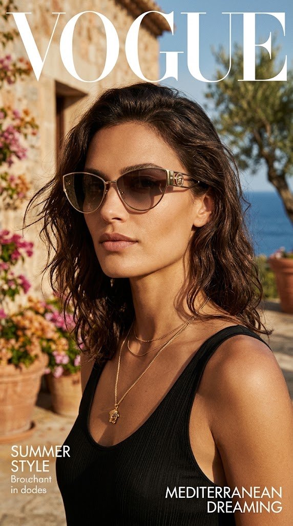 Kính Versace hợp khuôn mặt vuông – mắt mèo cat-eye và phi công Aviator tại Liên Sơn