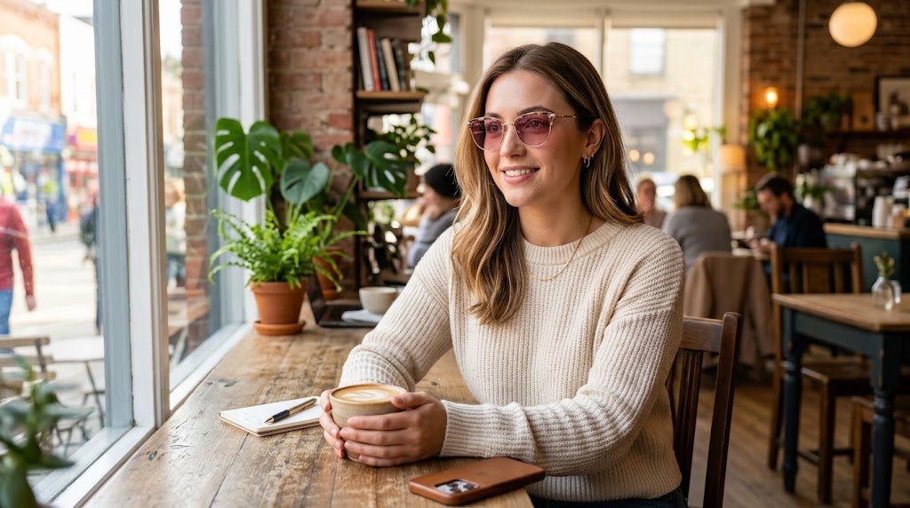Tròng kính đổi màu Transitions® Color Touch™ 2026 – công nghệ GEN S™ từ EssilorLuxottica