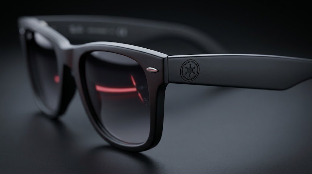 Chi tiết gọng kính Ray-Ban lấy cảm hứng từ các phe phái trong vũ trụ Star Wars