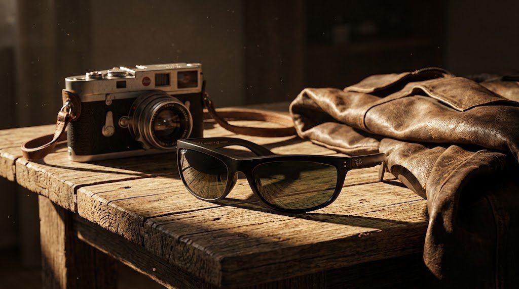 Kính Ray-Ban Balorama RB4089 với thiết kế wrap-around cổ điển